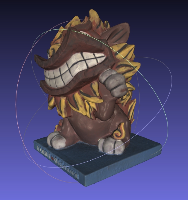 3D掃描-風獅爺01